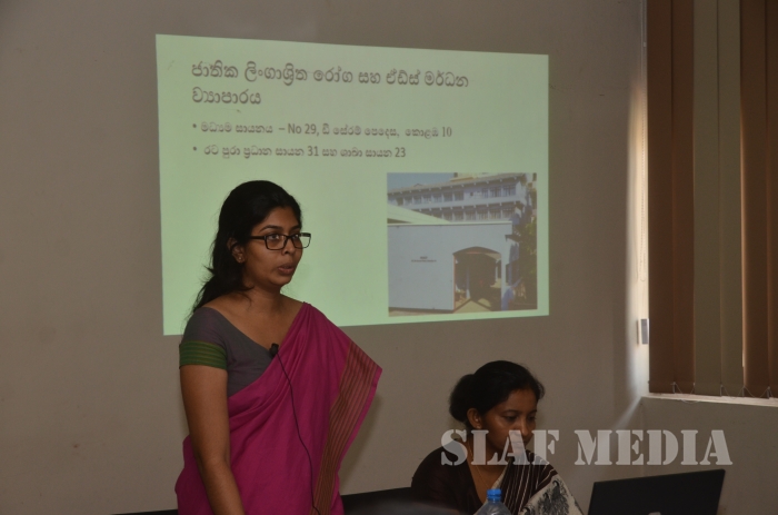 SPECIAL SCREENING/AWARENESS PROGRAMME ON STI/HIV AT SLAF STATION COLOMBO